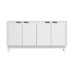 Buffet Sideboard Storage Cabinet 4 Doors Cupboard