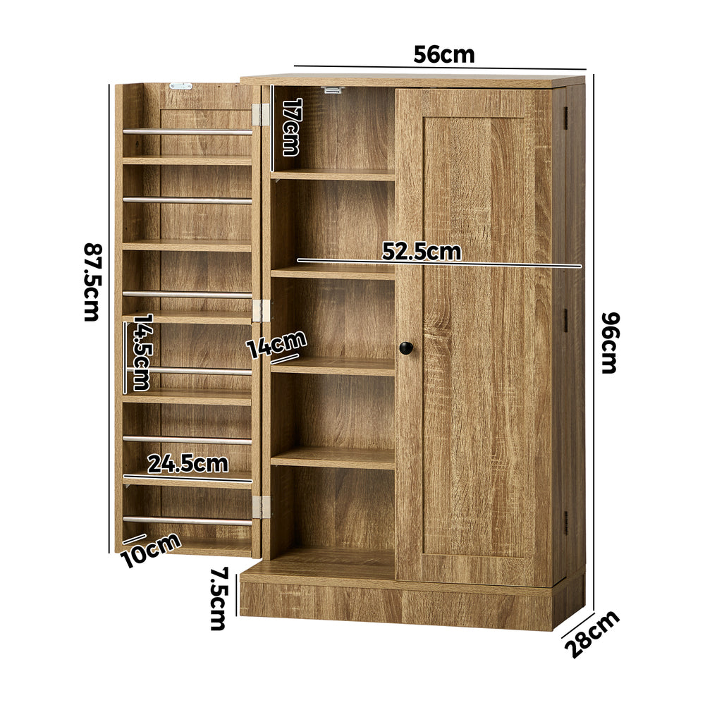 Sideboard Cabinet 2 Door Kitchen Storage | HomeAndLiving - 3