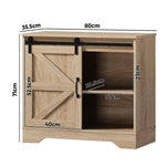 2x Buffet Sideboard Cabinet Storage Cupboard