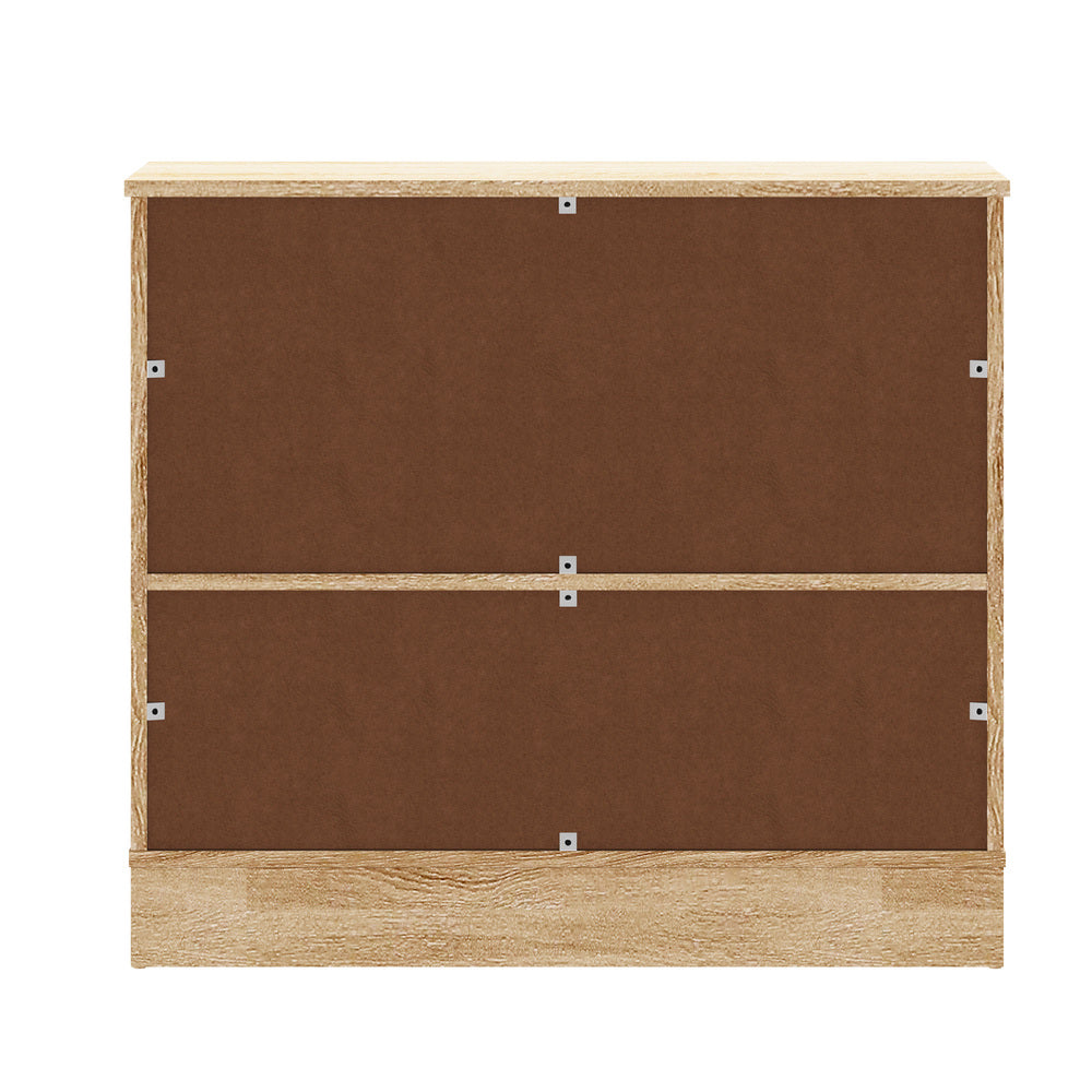 2x Buffet Sideboard Cabinet Storage Cupboard White