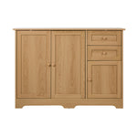 Buffet Sideboard Storage Cabinet Hallway Cupboard Natural Wood Finish