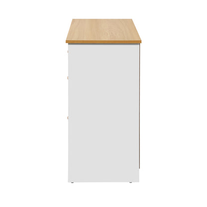 Versatile Buffet Sideboard: Hallway Storage with 2 Drawers and 2 Cabinets