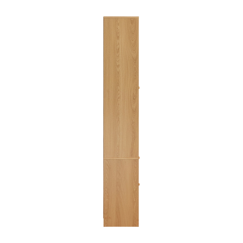Natural Sideboard Storage Cabinet 60x30x175.5cm