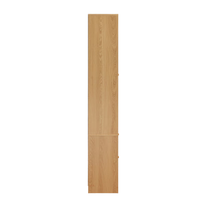 Natural Sideboard Storage Cabinet 60x30x175.5cm
