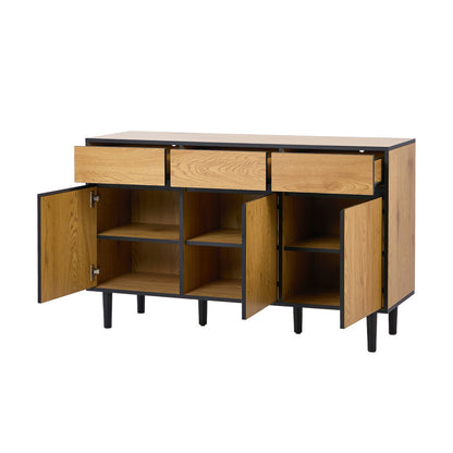 Sideboard Storage Cabinet Drawers 120cm | HomeAndLiving - 8
