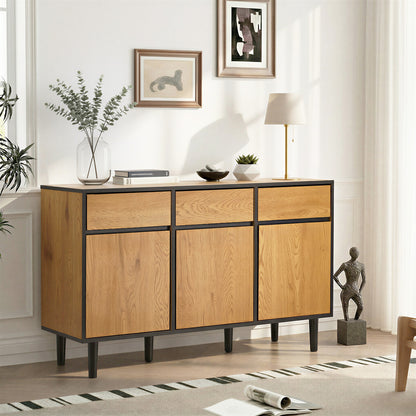 Sideboard Storage Cabinet Drawers 120cm | HomeAndLiving
