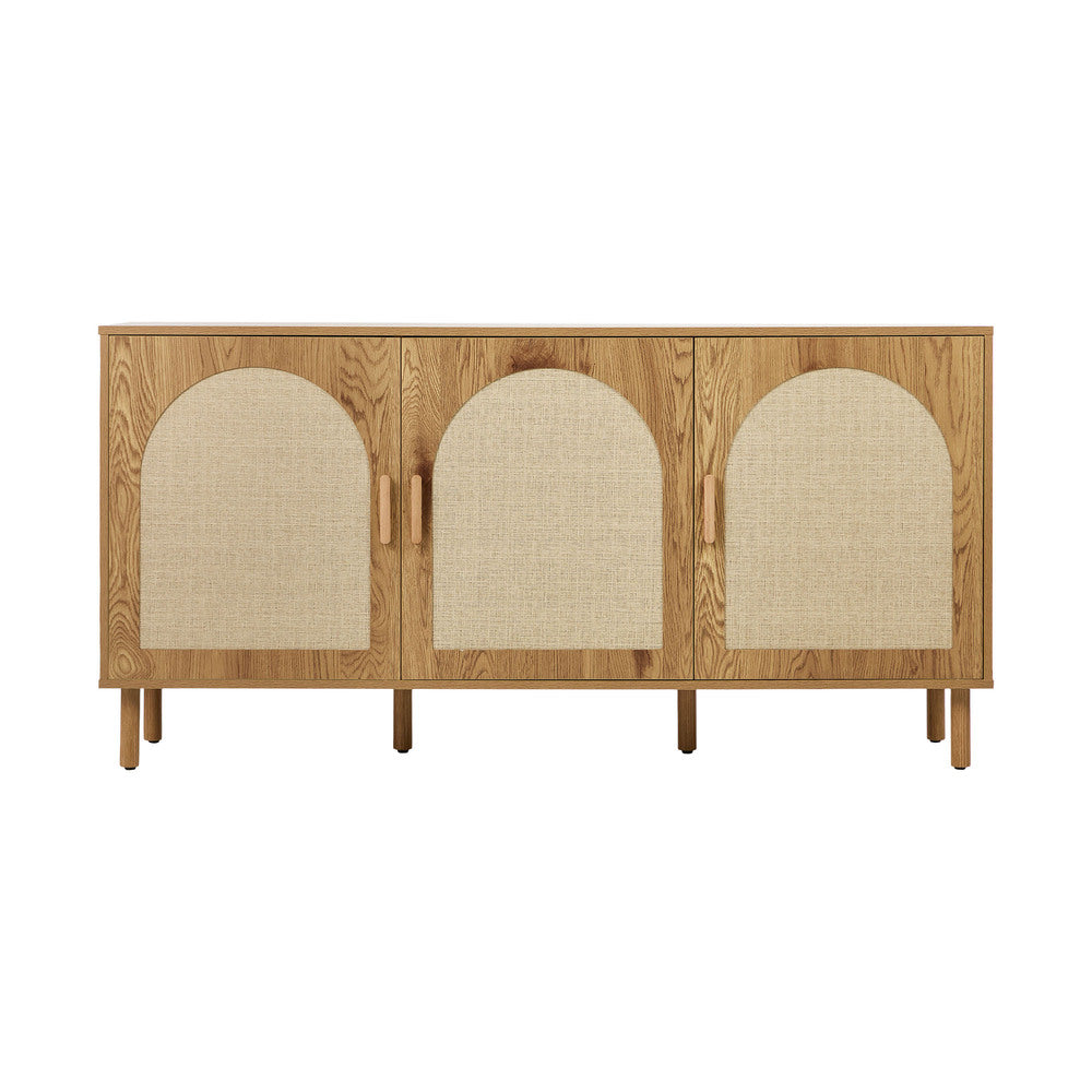 Rattan Sideboard Storage Cabinet 150cm | HomeAndLiving