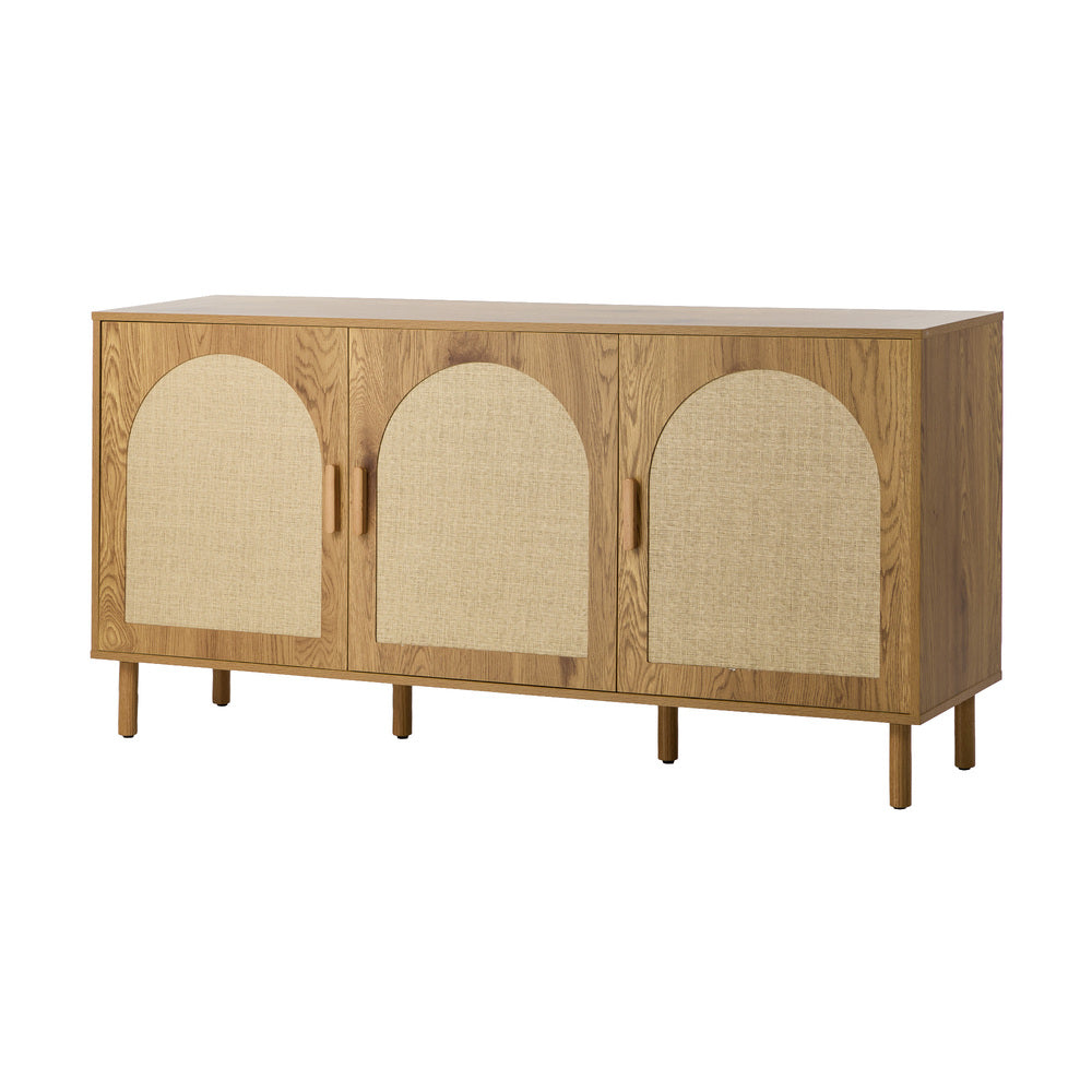 Rattan Sideboard Storage Cabinet 150cm | HomeAndLiving