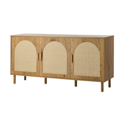 Rattan Sideboard Storage Cabinet 150cm | HomeAndLiving