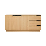 Buffet Sideboard Storage Cabinet 3 Drawers Cupboard