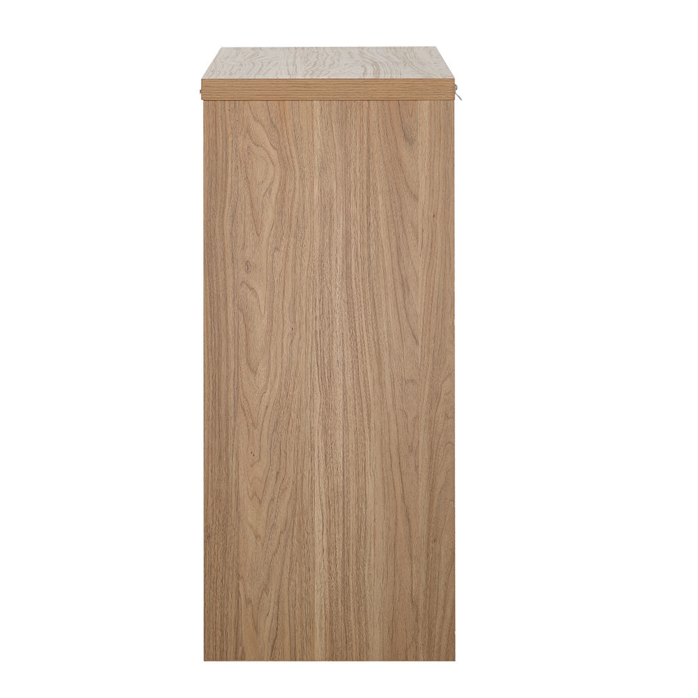 Rattan Buffet Sideboard Storage Cabinet for Kitchen & Hallway Table