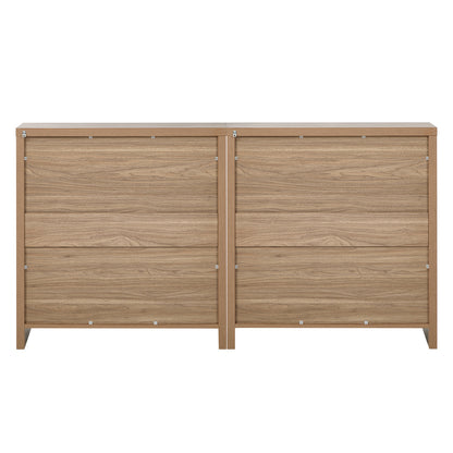 2x Buffet Sideboard Storage Cabinet Cupboard Hallway Table