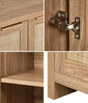 2x Buffet Sideboard Storage Cabinet Cupboard Hallway Table