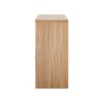 Rattan Buffet Sideboard Cabinet with 3 Drawers Hallway Storage Table