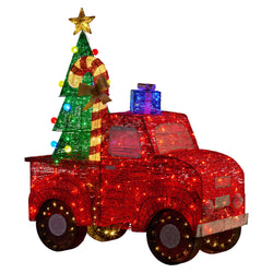 1.4m Christmas Tree Truck Indoor Outdoor Display Decoration LED Lights Front Yard