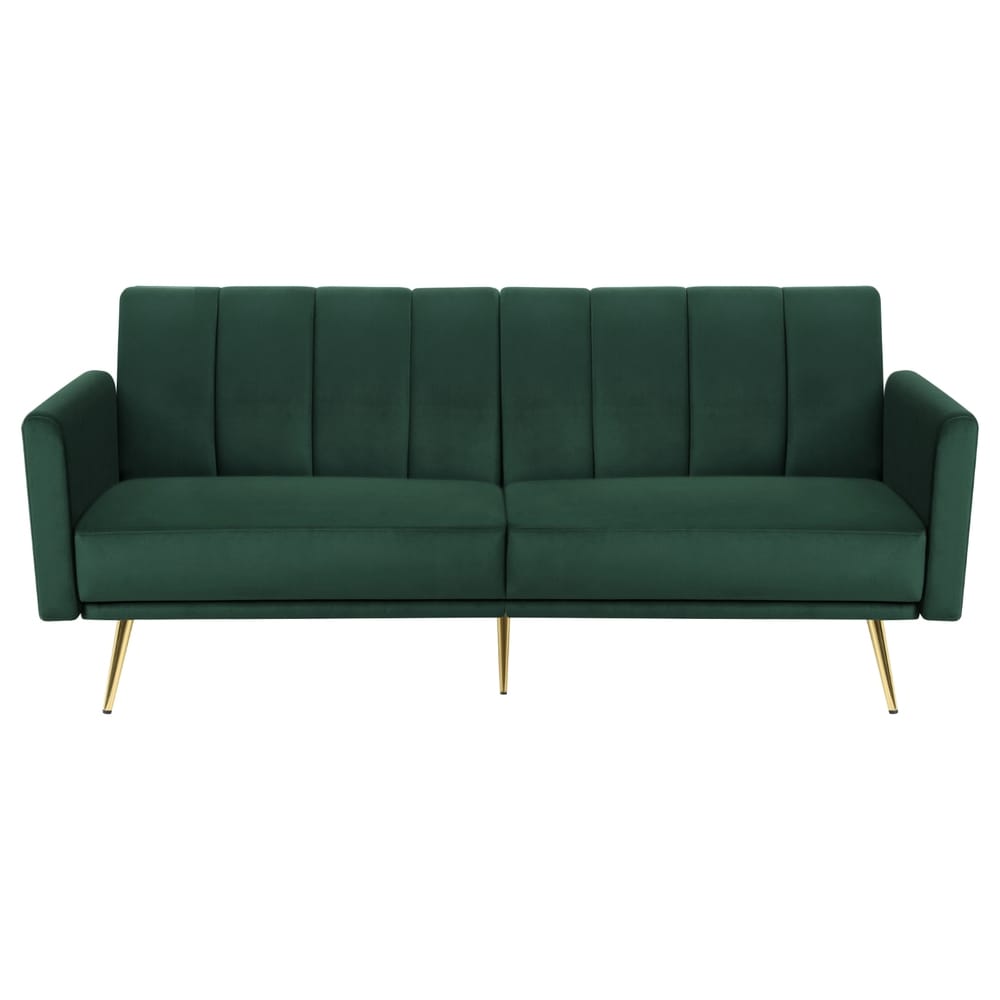 Velvet Sofa Bed 3 Seater 174x82x77cm