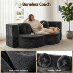 Convertible Sofa Bed Folding Sleeper Couch | HomeAndLiving