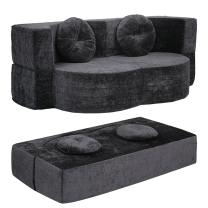 Convertible Sofa Bed Folding Sleeper Couch | HomeAndLiving - 9