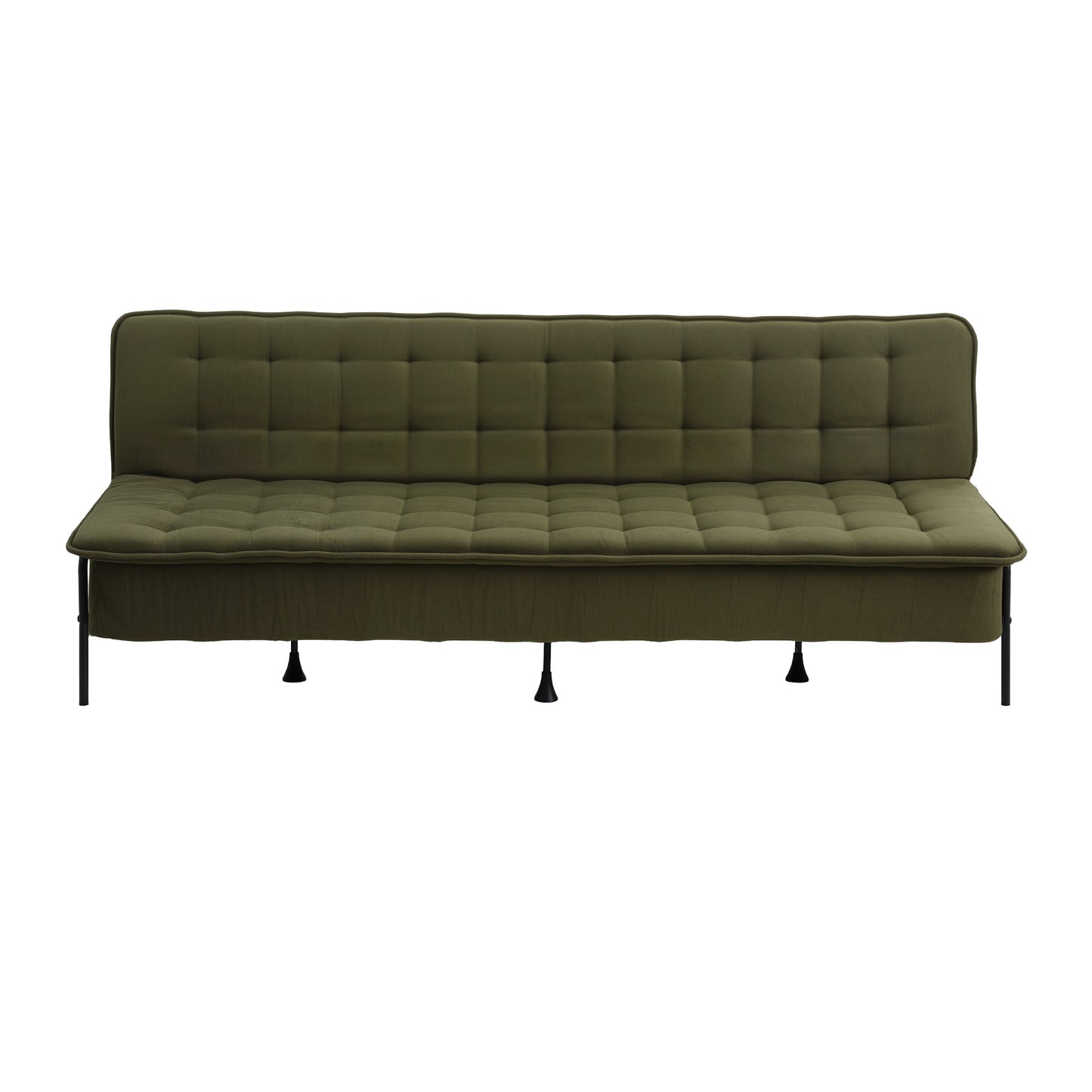 3-Seater Sofa Bed Innerspring Futon Couch | HomeAndLiving