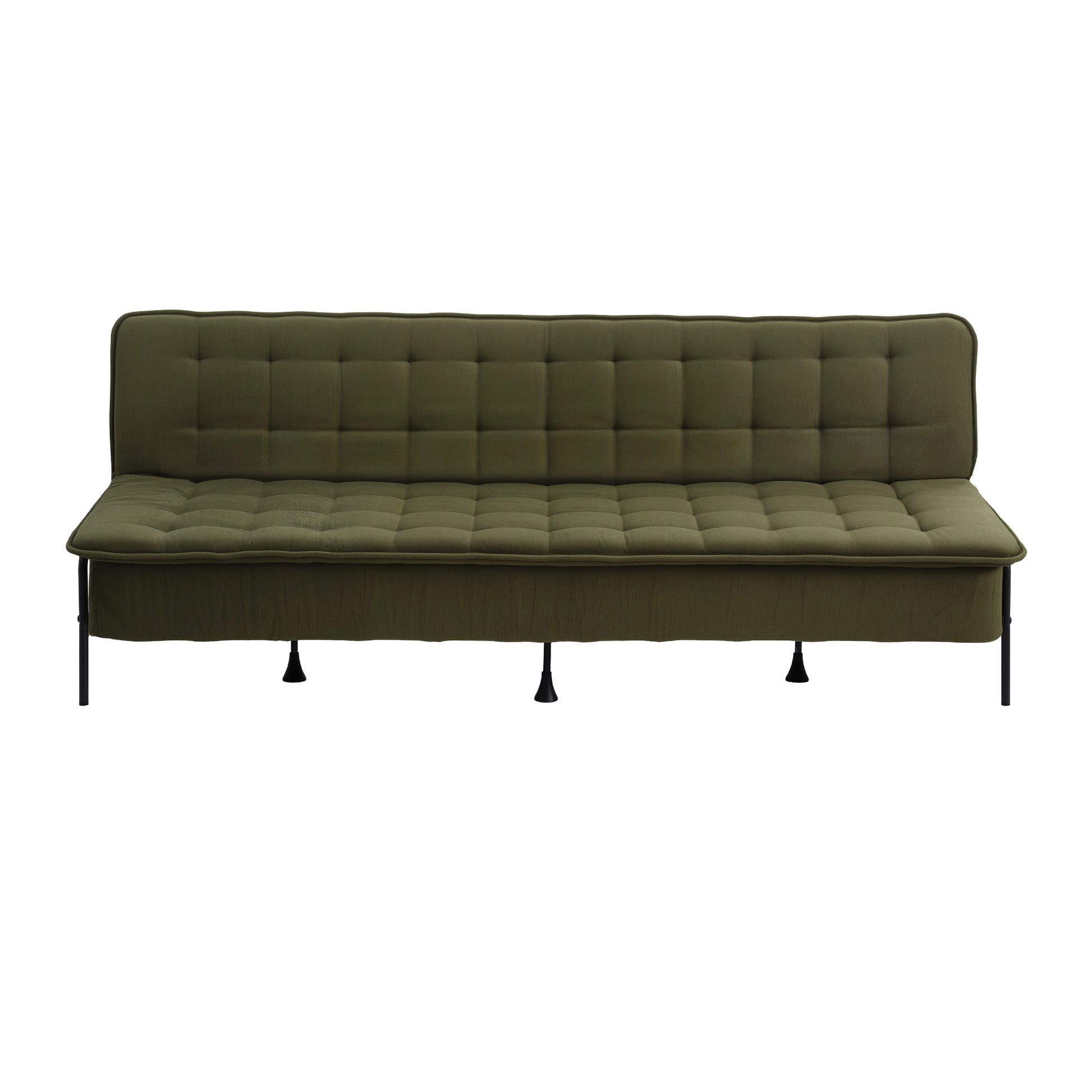 3-Seater Sofa Bed Innerspring Futon Couch | HomeAndLiving