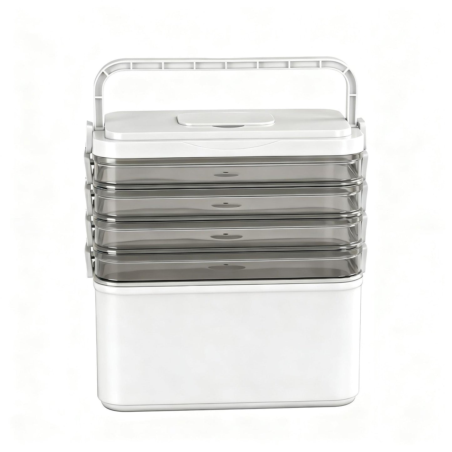 5 Tier Clear Plastic Storage Box Organiser | Home & Living - 3