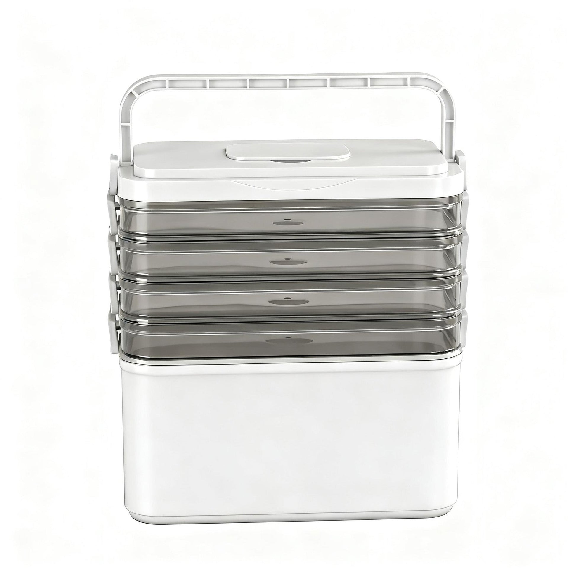 5 Tier Clear Plastic Storage Box Organiser | Home & Living - 3