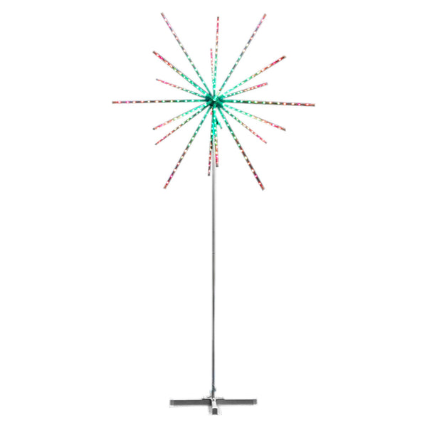  Outdoor Christmas Light Starburst Display - 270cm