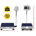 Platform Scales Digital 300Kg Electronic Scale Counting Lcd
