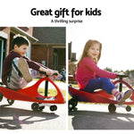 Kids Ride On Swing Car  - Red