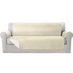Sofa Cover Couch Covers 4 Seater 100% Water Resistant Beige