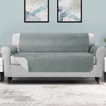 Sofa Cover Couch Covers 4 Seater 100% Water Resistant Grey