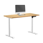 120CM Electric Standing Desk Single Motor Black&White