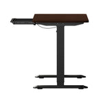 120cm &140cm Electric Standing Desk With Drawer Adjustable Black