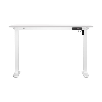 Electric Standing Desk Single Motor Black&Grey-Oak 140CM