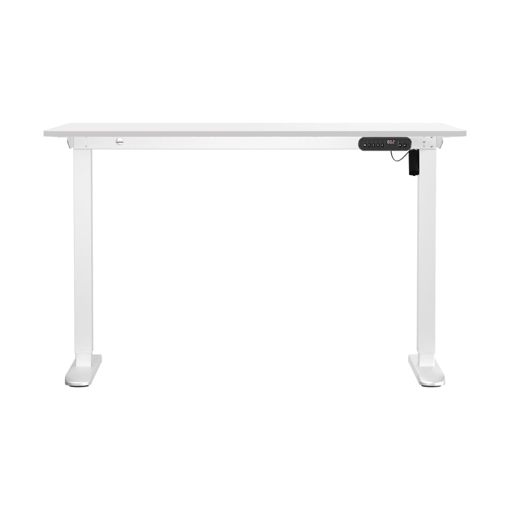 Electric Standing Desk Single Motor Black&White 140CM