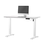 Electric Standing Desk Single Motor Black&White 140CM