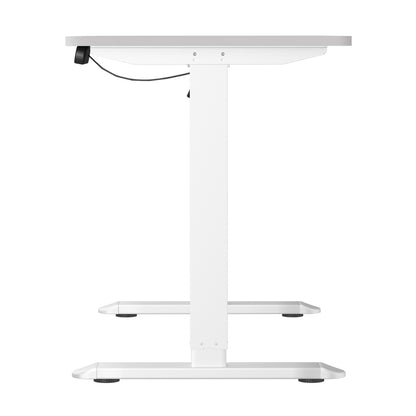 Electric Standing Desk Single Motor Black&White 140CM