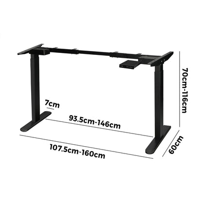 Dual Motor Height Adjustable Standing Desk Dual Motors Home Office