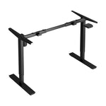 Standing Desk Frame Only with Single Motor Electric Sit Stand Desk Adjustable Height Workstation Black