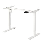 Standing Desk Frame Only Single Motor Electric Sit Stand Desk Adjustable White