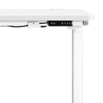 Standing Desk Electric Height Adjustable Motorised Sit Stand Desk 120cm All White