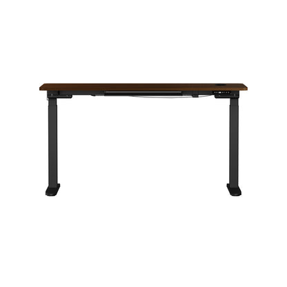 160cm Electric Standing Desk w/ Drawer Adjustable Oak White & Black