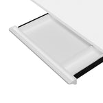 160cm Electric Standing Desk w/ Drawer Adjustable Oak White & Black