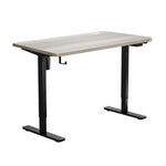 140CM Electric Standing Desk Adjustable Black&Grey-Oak