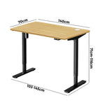 PowerUp Desk Single Motor Sit-Stand Workstation