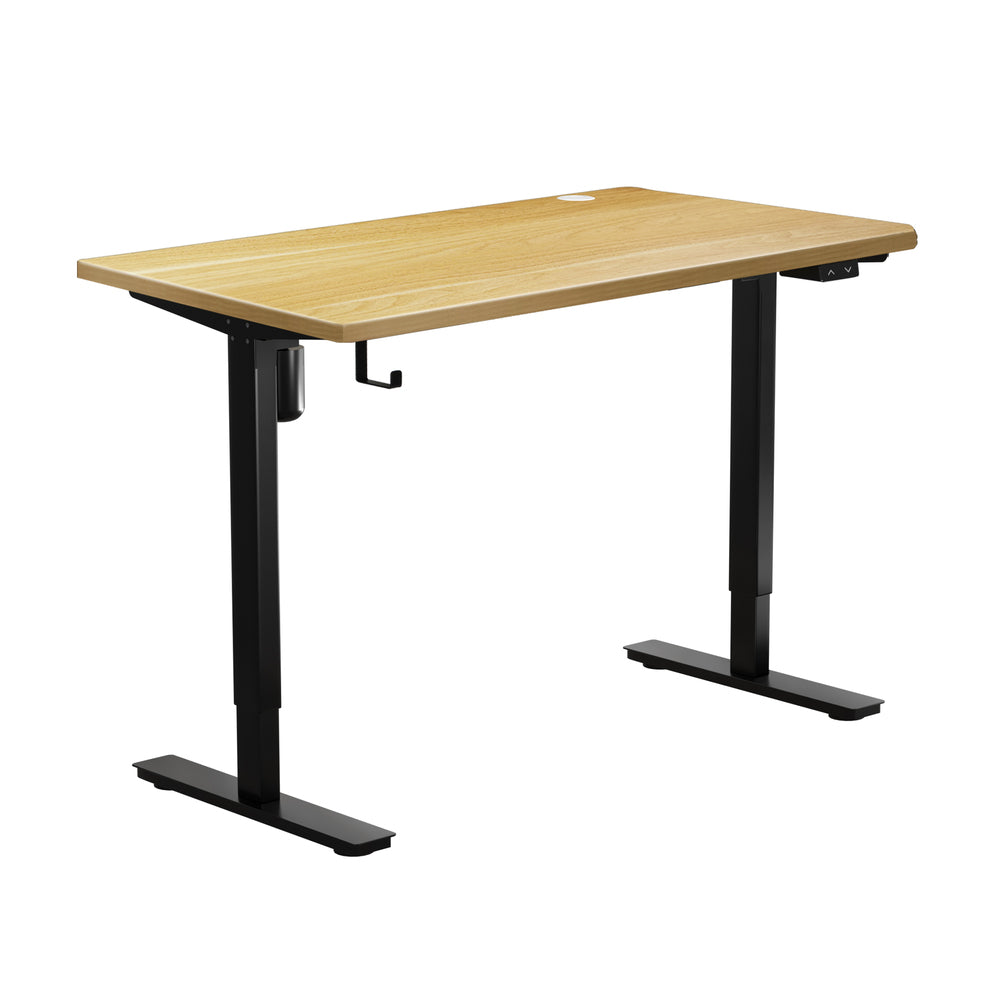 Electric Standing Desk Single Motor Height Adjustable Sit Stand Table