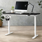 Electric Standing Desk Single Motor Height Adjustable Sit Stand Table