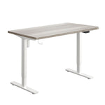 140CM Electric Standing Desk Adjustable Black&Grey-Oak