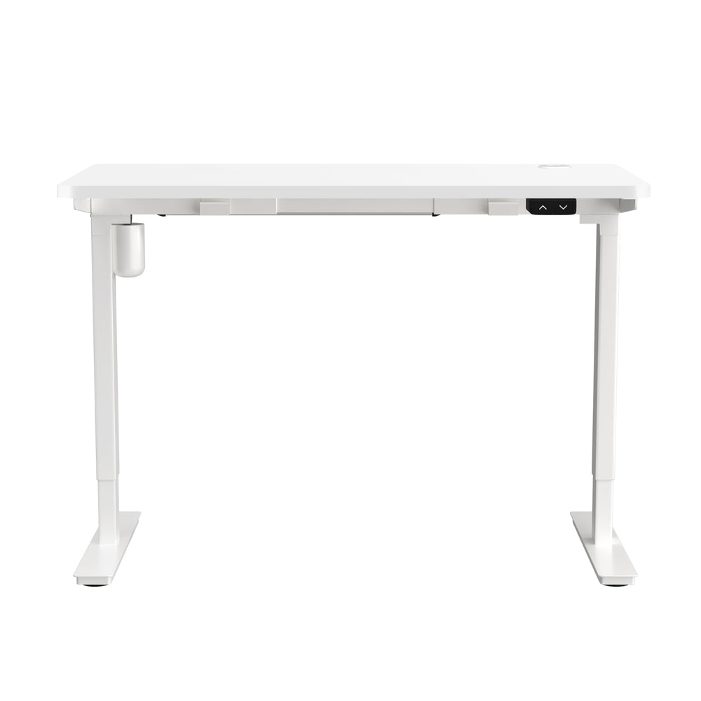 Electric Standing Desk Single Motor Height Adjustable Sit Stand Table