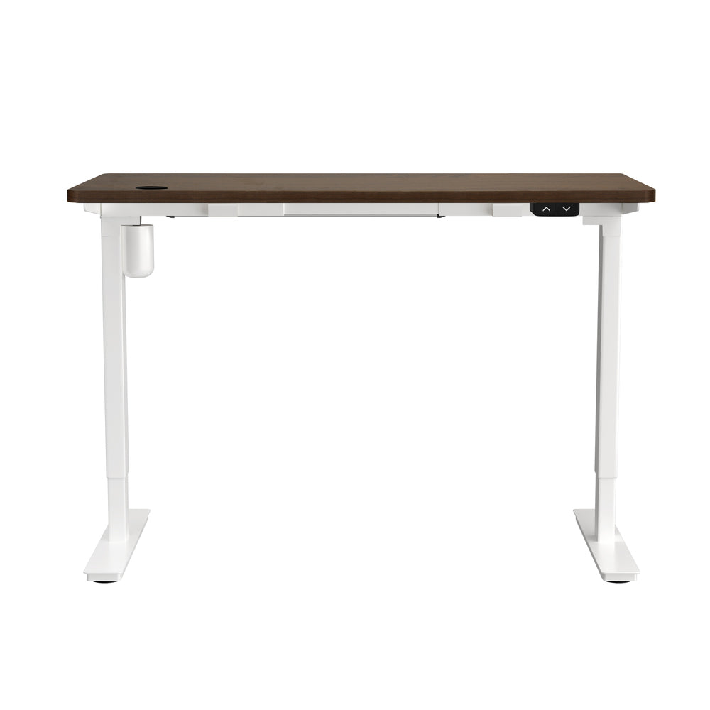 Electric Standing Desk Single Motor Height Adjustable Sit Stand Table